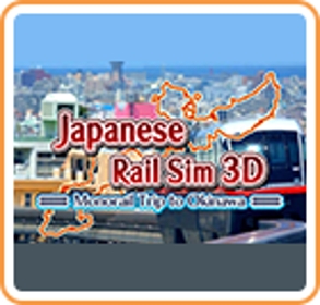 Japanese Rail Sim 3D: Monorail Trip to Okinawa - Box - Front (North America) - 140x134