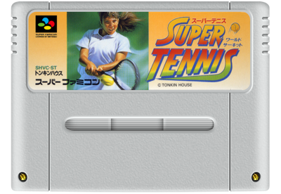 Super Tennis - Fanart - Cart - Front (Japan) - 811x560