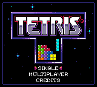Tetris Chromatic - Screenshot - Game Title (North America) - 160x144