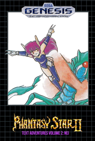 Phantasy Star II Text Adventure Volume 2: Nei's Adventure - Fanart - Box - Front (North America) - 721x1069