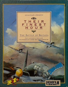 Their Finest Hour: The Battle of Britain - Box - Front (Spain) - 545x696