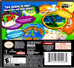 Six Flags: Fun Park - Box - Back - Reconstructed (North America) - 774x708