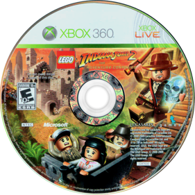 LEGO Indiana Jones 2: The Adventure Continues - Disc (North America) - 800x800
