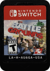 WWE 2K BattleGrounds - Cart - Front (North America) - 590x835