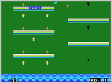 Flicky - Screenshot - Gameplay (World) - 256x192