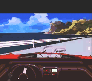 Super Road Blaster - Screenshot - Gameplay (World) - 256x224