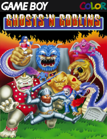 Ghosts 'n Goblins - Fanart - Box - Front (North America) - 500x646