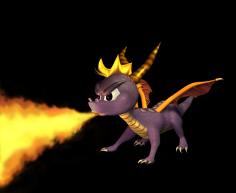 Spyro the Dragon - Advertisement Flyer - Front (World) - 3300x2700