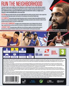 NBA 2K18 - Box - Back (Europe) - 641x800