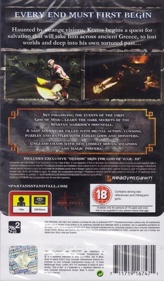 God of War: Ghost of Sparta - Box - Back (Europe) - 1097x1879
