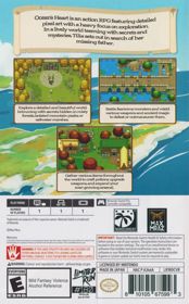 Ocean's Heart - Box - Back (North America) - 497x800