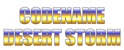 Codename Desert Storm - Clear Logo (World) - 1973x797