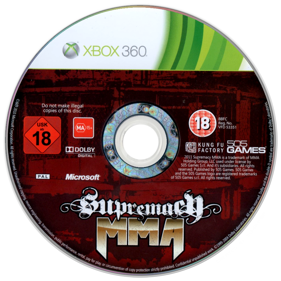 Supremacy MMA - Disc (Europe) - 900x900