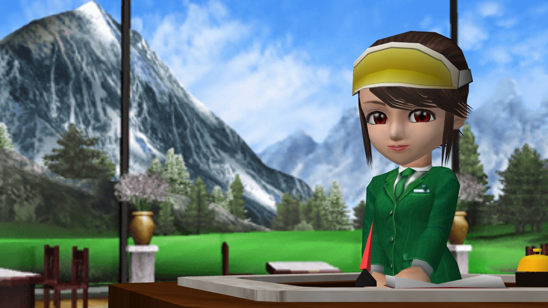 Illustration of Hot Shots Golf: Open Tee