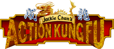Jackie Chan's Action Kung Fu - Clear Logo (North America) - 3770x1636