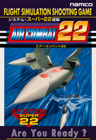 Air Combat 22 - Advertisement Flyer - Front (Japan) - 1039x1514