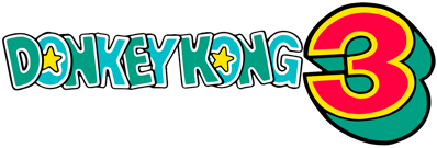 Donkey Kong 3 - Clear Logo (World) - 1748x593