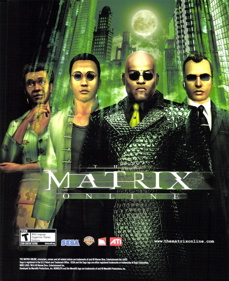 The Matrix Online - Advertisement Flyer - Front (United States) - 1931x2366