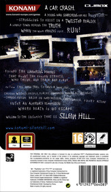 Silent Hill: Shattered Memories - Box - Back (Europe) - 1000x1721