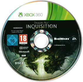 Dragon Age: Inquisition - Disc (Europe) - 2883x2854