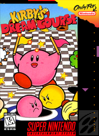 Kirby's Dream Course - Fanart - Box - Front (North America) - 1534x2100