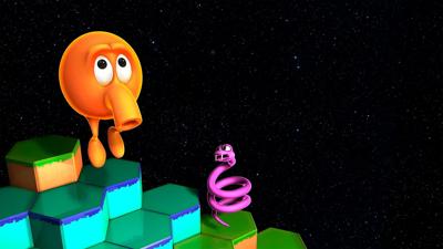 Q*bert's Qubes - Fanart - Background (North America) - 1920x1080
