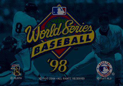 World Series Baseball 98 - Screenshot - Game Title (North America) - 320x224