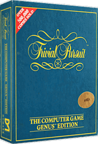 Trivial Pursuit: The Computer Game: Amiga-Genus Edition - Box - 3D (United Kingdom) - 850x1244