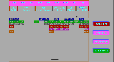 Breakout ! - Screenshot - Gameplay (World) - 640x350