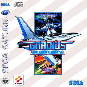 Gradius: Deluxe Pack - Fanart - Box - Front (North America) - 709x709