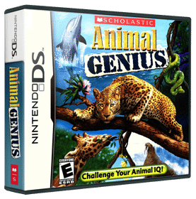 Animal Genius - Box - 3D (North America) - 900x911