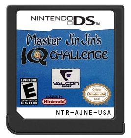 Master Jin Jin's IQ Challenge - Cart - Front (North America) - 571x600