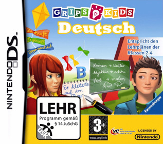 Kids Learn Spelling and Grammar: A+ Edition - Box - Front (Germany) - 768x680
