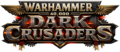 Warhammer 40000: Dark Crusaders - Clear Logo (World) - 400x175