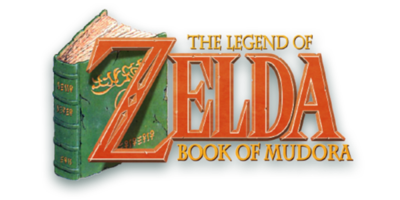 The Legend of Zelda: Book of Mudora - Clear Logo (World) - 600x300