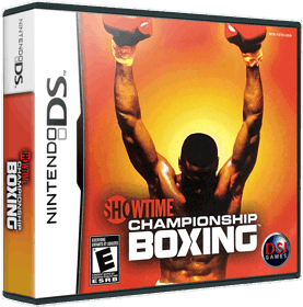 Showtime Championship Boxing - Box - 3D (North America) - 871x881