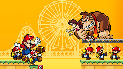 Mario vs. Donkey Kong: Mini-Land Mayhem! - Fanart - Background (World) - 1920x1080