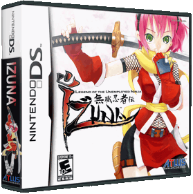 Izuna: Legend of the Unemployed Ninja - Box - 3D (North America) - 871x876