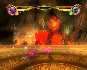 The Legend of Spyro: Dawn of the Dragon - Screenshot - Gameplay (World) - 640x512