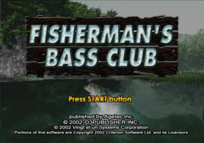Fisherman's Bass Club - Screenshot - Game Title (North America) - 640x448