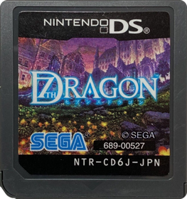 7th Dragon - Cart - Front (Japan) - 1312x1399