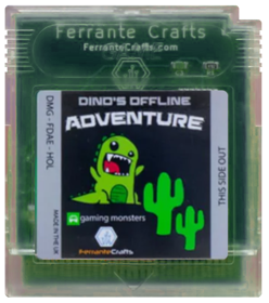 Dino's Offline Adventure - Cart - Front (World) - 600x678