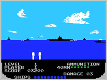 Beach-Head - Screenshot - Gameplay (World) - 256x192