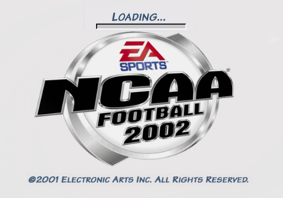 NCAA Football 2002 - Screenshot - Game Title (North America) - 640x448