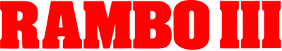 Rambo III - Clear Logo (Europe) - 2115x387