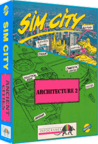SimCity Graphics Set 1: Ancient Cities - Box - 3D (Europe) - 850x1244