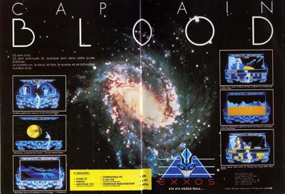 Captain Blood - Advertisement Flyer - Front (France) - 2416x1650