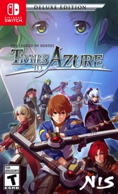The Legend of Heroes: Trails to Azure - Box - Front (North America) - 2333x3805