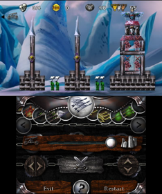 Castle Clout 3D - Screenshot - Gameplay (World) - 400x480