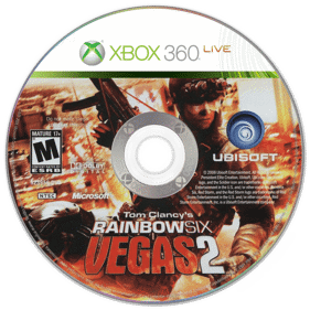 Tom Clancy's Rainbow Six: Vegas 2 - Disc (North America) - 1440x1440